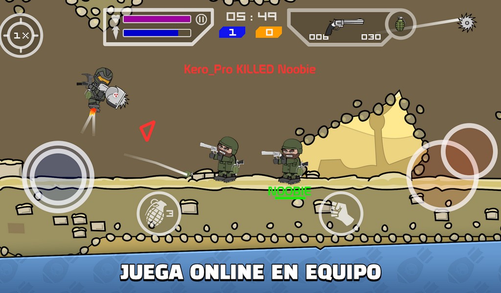 Mini Militia – Doodle Army 2 screenshot 3