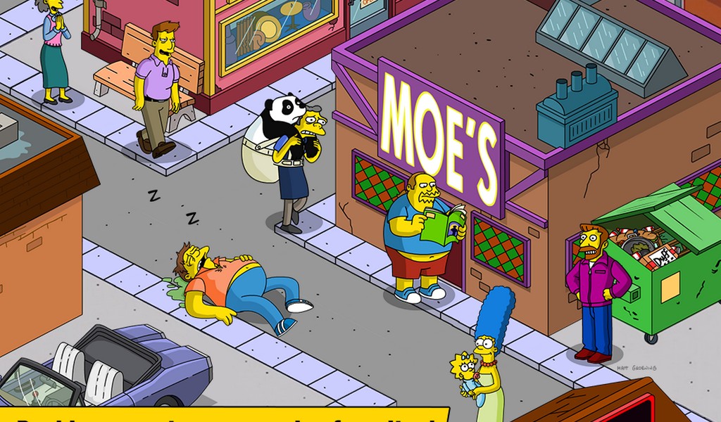 The Simpsons Tapped Out Mod Apk HACKEADO Imagenes 1