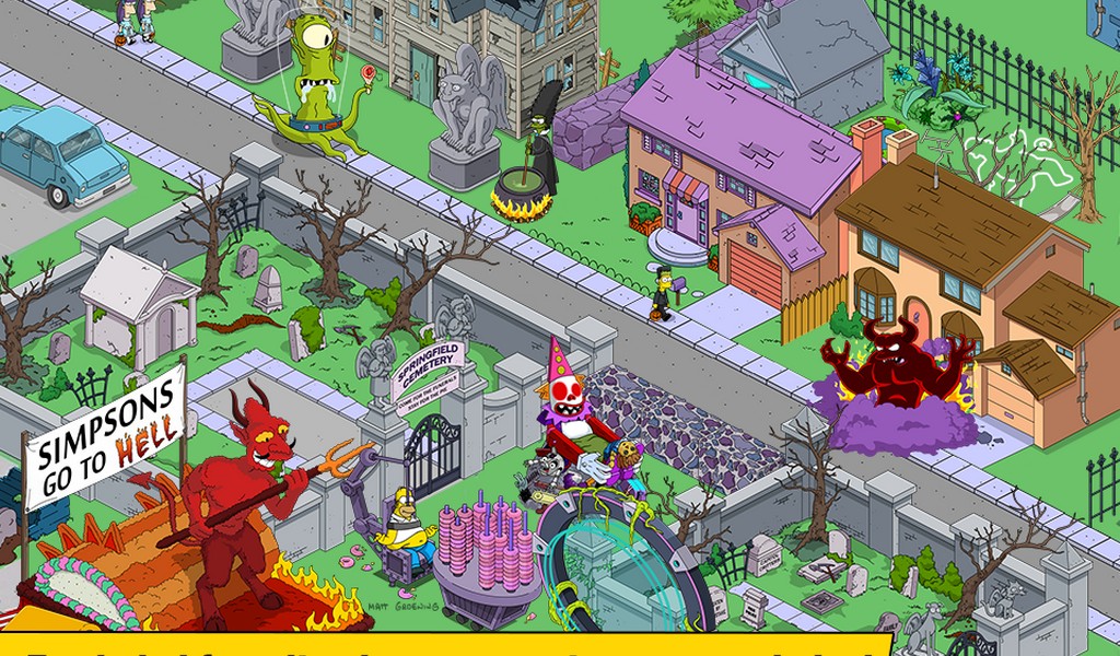 The Simpsons Tapped Out Mod Apk HACKEADO Imagenes 2