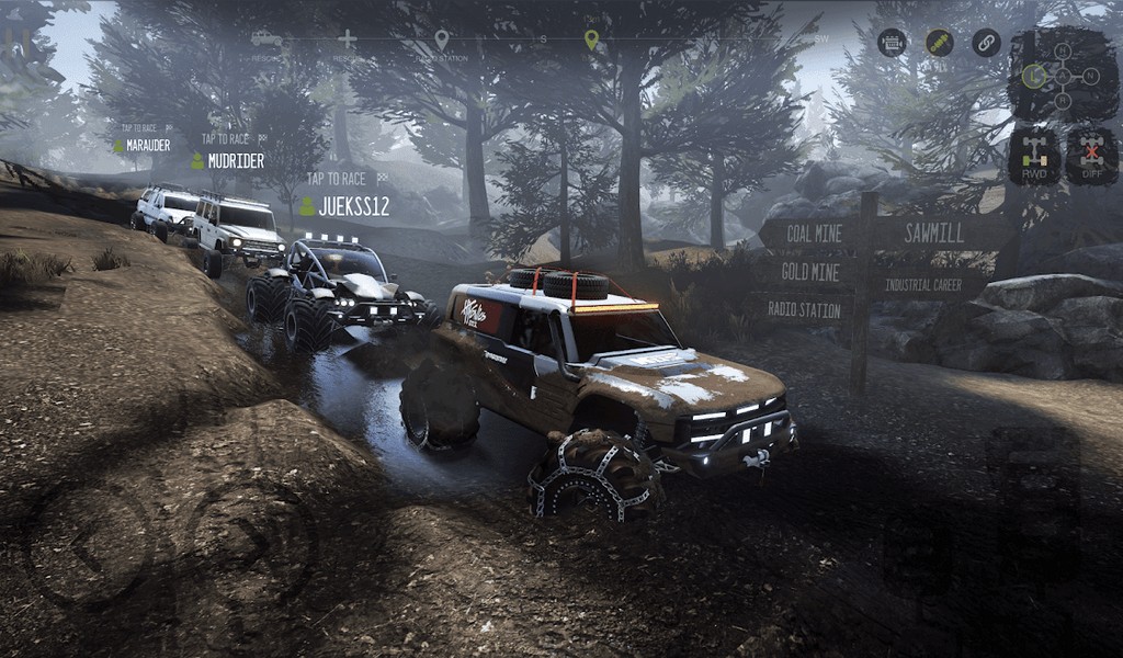 Mudness Offroad Car Simulator screenshot 1